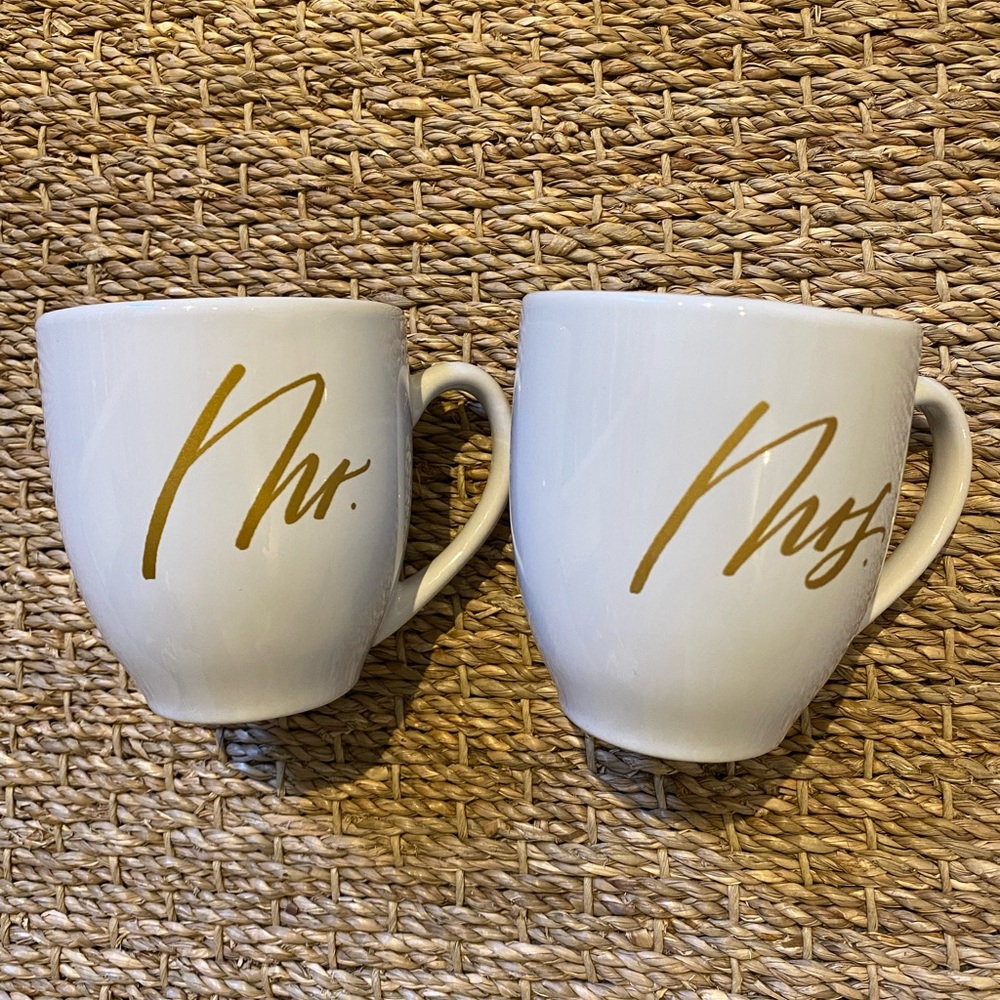 Mr. And Mrs. Coffee Mugs